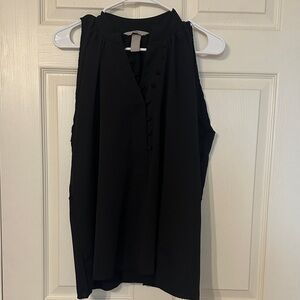 H&M Black Sleeveless Top